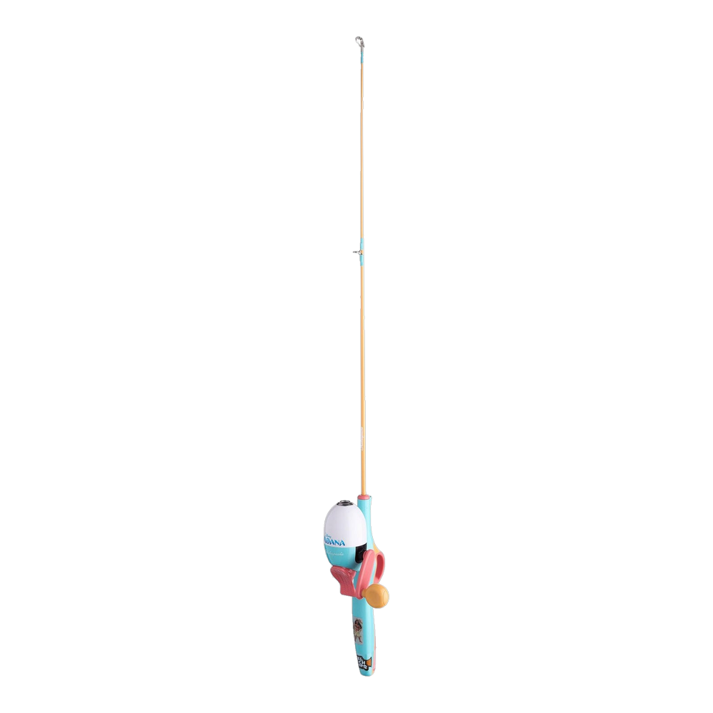 Cartoon Kids Spincast Combos - Disney Moana Beginner Combo